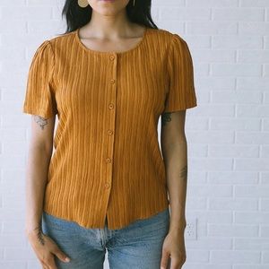 Tradlands Barcelona Blouse in Sienna